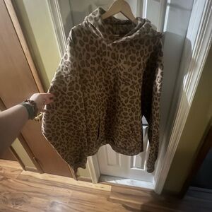 Leopard Print Women's Hoodie
